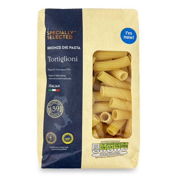 Tortiglioni Pasta Di Gragnano P.G.I. 500g Specially Selected